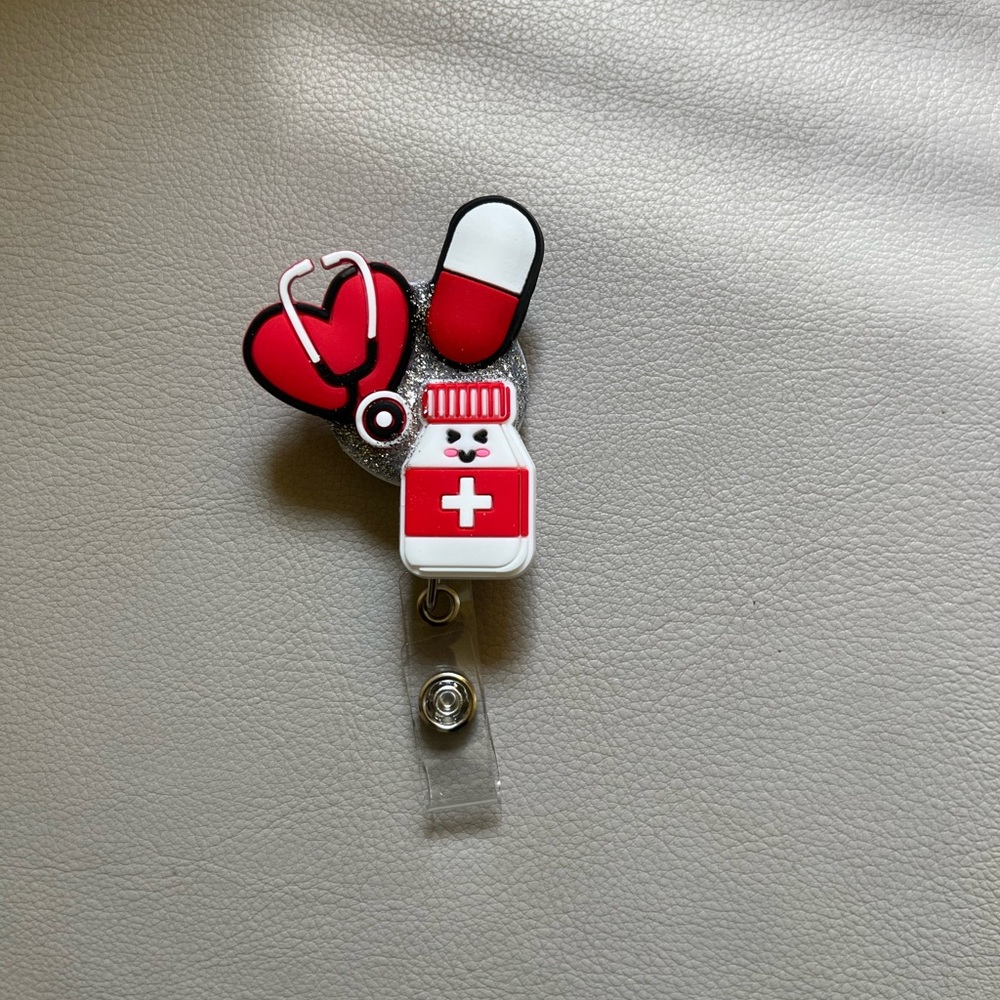 Custom made badge reel